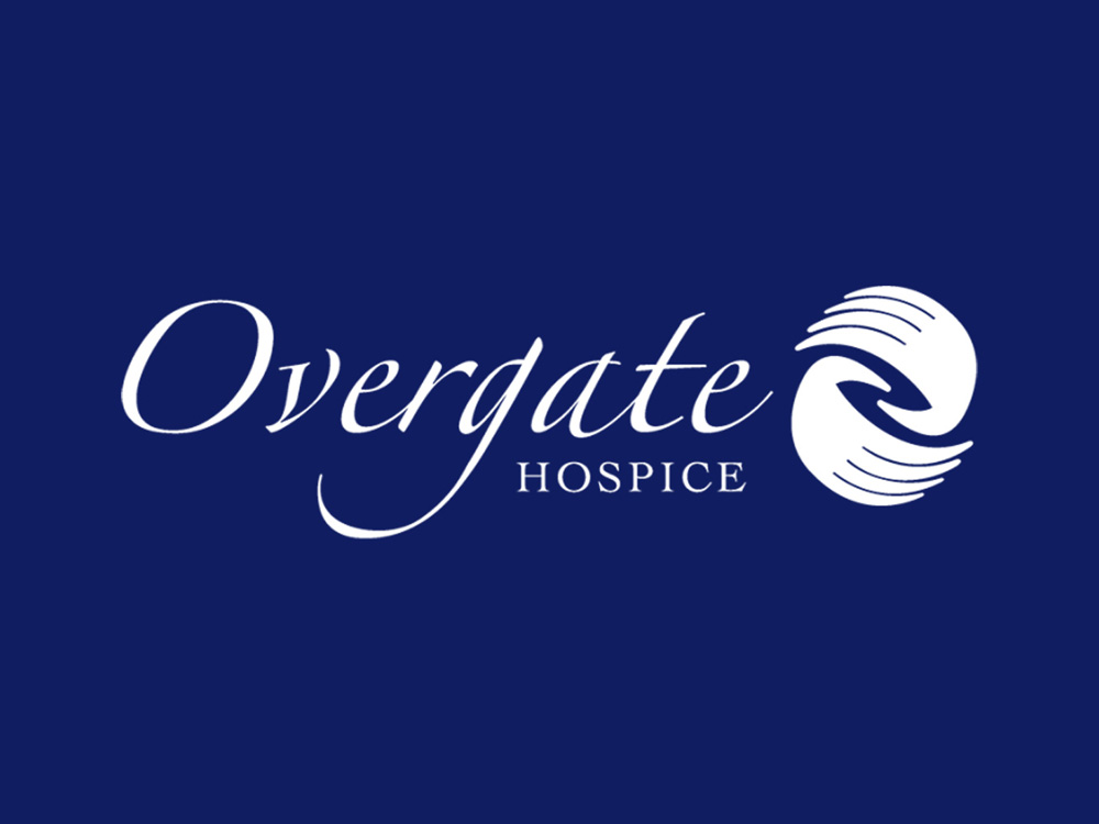 Overgate Hospice logo representing palliative care charity supported by G4 Graphics